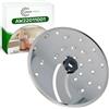 ONIX TECH Disco Grattugia Robot da Cucina AW22011001 per Kenwood MultiPro Go FDP22 | Garanzia 10 Anni - ONIX TECH