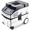 Festool Cleantec CT - Set di 15, 350-1200 W, 3700 l/min | Aspirapolvere mobile per cantiere e officina, volume del serbatoio da 15 l, flusso di volume 3700 l/min, pressione 24000 Pa