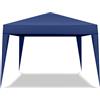 FRANKYSTAR Telo di copertura per gazebo 3x3 mt. Copertura di ricambio per gazebo pieghevole 3x3 mt. Colore bianco, verde o blu.