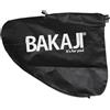 BAKAJI Sacco per Soffiatore Foglie in Tessuto Extra Resistente Nero, Borsa Raccolta per Aspirafoglie, Sacchetto Raccoglitore Detriti Aspiratore da Giardino Capacità 45L (Sacchetto)