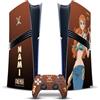Head Case Designs Licenza Ufficiale One Piece Nami Arte Grafica Vinile Sticker Gaming Pelle Adesivo Compatibile con Sony PlayStation 5 PS5 Pro Digital Edition Console & DualSense Controller