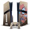 Head Case Designs Licenza Ufficiale One Piece Jinbe Arte Grafica Vinile Sticker Gaming Pelle Adesivo Compatibile con Sony PlayStation 5 PS5 Pro Disc Edition Console & DualSense Controller