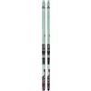 Fischer Set di sci da fondo Donna Uomo Mystique EF misura S verde | Con attacco Control Step-In, per principianti ed esperti, attacco TURNAMIC montato, stile classico, Air Channel
