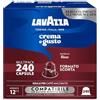 Lavazza, 240 Capsule Compatibili Nespresso Gusti Assortiti | Capsule Caffè in Alluminio, Qualità Rossa x 160 e Crema e Gusto Risveglio Classico x 80