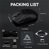 StarTech Mouse da gioco wireless - AJ139PRO - Bluetooth - Adatta a mani grandi - 39 g - Sensore Pixart-3395, 26.000 DPI - Cavo USB-C - Illuminazione di sfondo