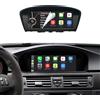 Lustrens Schermo CarPlay da 8,9 pollici per BMW Serie 3, 5, E60, E61, E63, E64, E90, E91, E92, E93, sistema CCC, compatibile con Android Auto, autoradio touchscreen, sistema multimediale per auto (aggiornamento)