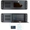 Lustrens Armadio rack 4U nero - Alloggiamento server - Rack - Alloggiamento da 19 pollici - Case ATX - Connessione USB 3.0