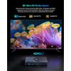 Lustrens Android TV Box - Lettore multimediale - Dispositivo di streaming - Box multimediale - Smart TV Box - Risoluzione 8K Ultra HD