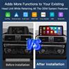 Lustrens Autoradio multimediale con schermo da 10,25 pollici, compatibile con CarPlay e Android Auto (connessione wireless)