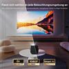 Lustrens Proiettore intelligente Beamer - Risoluzione nativa 1080p - 800 lumen ANSI - Tecnologia LCD - Portatile - Ideale per gaming, didattica, home cinema e uso professionale