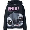 Name IT Nkfolbana Stitch RLX Sweat Wh Bru Wdi Nkfolbana Stitch RLX Sweat Wh Bru Wdi Bambine e Ragazze (Pacco da 1)