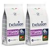 Generico Exclusion Hypoallergenic Small Breed Cavallo e Patate - 2 Sacchi da 2 kg (Totale 4 kg) - Crocchette Monoproteiche per Cani Adulti di Piccola Taglia fino a 10 kg -