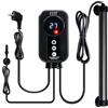 ITIY Riscaldatore Acquario, riscaldatore di Serbatoio di Pesce in Titanio sommergibile 300W con Controller a LED, Asta di Riscaldamento a Protezione dal surriscaldamento per Serbatoio 190-230L