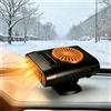 Jaaduem Riscaldatore per auto da 12V e 200W, riscaldatore portatile per auto, riscaldatore e sbrinatore invernale per auto con doppia funzione di riscaldamento/raffreddamento e presa accendisigari per veicoli