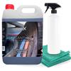 FULLCARX Alcantara Cleaner 5L Pulizia Sedili Auto Lava Tappezzeria, Rimuove le Macchie, Potente Pulitore Tessuto, Aroma Fresco Neutralizza Odori, Detergente Interni Prodotto Professionale Detailing