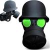 Wvu & Wvo Maschera a gas divertente, tappo di copertura per gancio di traino, casco, gancio di traino, rimorchio, cuscinetti mozzo, tappi antipolvere per gancio di traino, tappi universali per