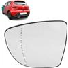 Autocraft Vetro specchietto anteriore sinistro termico compatibile con Renault Captur | Per Zoé, Clio 4 e 5, con supporto, esterno, OEM 963669996R