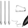 SSS·GRGB Pennini di ricambio a punta fine in lega di titanio compatibili con penna King Write Samsung Galaxy Tab S9/S8/S7/S6, Note S22/S23/S24 Ultra S, punte per matita di controllo accurato adatte per 2 penne