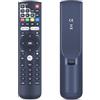 HZIME RCUP Telecomando di ricambio per ricevitore TeleSystem DVB-T2 | Compatibile con Decoder TeleSystem UP T2 4K DVB-T2 SRT82 ON. Telecomando di ricambio per ricevitore.