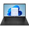 HP Laptop, 17.3 HD+, Intel N200, 8GB RAM, 256GB SSD | Notebook affidabile con ampio display per tutti i giorni, ufficio, navigazione e streaming, QWERTZ, nero