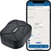 Winnes GPS Tracker Auto Vehicle Localizzatore GPS per Auto Impermeabile Forte magnete Anti-Furto APP Senzo Abbonamento con Geo-fence Alarm Monitoraggio in Tempo reale,10000mah TK905B