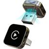 SkyPanda Adattatore Wireless CarPlay 2026 Aggiornato, Accessori per Auto 2-in-1 Convertono CarPlay Cablato in Wireless, Adattatore Wireless per Apple CarPlay con Connessione Automatica Mini e Stabile