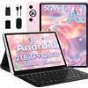 DEERTiME Tablet Android Gemini AI, 30GB RAM+128GB ROM/2TB Tablet 10 Pollici, 8000mAh, 5G WiFi, Corpo Metallico, Unisoc Octa Core/5+8MP/Widevine L1/Face ID/BT5.0/GPS Tablets con Tastiera e Mouse - Oro