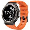 Havinti Sekoda Gps Smartwatch Orologio Sportivo Bluetooth per (Arancione) | Navigazione satellitare, chiamate al polso, schermo AMOLED, NFC, altimetro barometro e bussola, cinque colori
