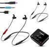 Avantree HT41866-Q - Cuffie Wireless Auricolari a Collana Senza Fili per TV, PC con Trasmettitore Bluetooth, per Audio Ottico Digitale, AUX da 3.5mm, Nessun Ritardo Audio