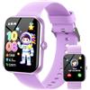 Ucani Orologio Intelligente Smartwatch Bambini, Fitness Tracker per Bambino 5-16 | all'Acqua IP68 con 120+ Modalità Sportive, Contapassi, Sveglia, Sonno, Giochi, Smart Watch per Ragazza Ragazzo Cadeau,Viola