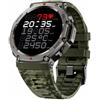 Havinti Sekoda Gps Smartwatch Orologio Sportivo Bluetooth per (Verde mimetico) | Navigazione satellitare, chiamate al polso, schermo AMOLED, NFC, altimetro barometro e bussola, cinque colori