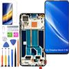 HLYGZX Display Schermo per OnePlus Nord 2 5G DN2101 DN2103 TFT Nero con Cornice | Senza Impronte Digitali，con kit di riparazione，TFT LCD，HD Display，Sostituire lo schermo