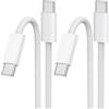 GIANAC Cavo USB C [2pezzi 3M] Cavo USB Type-C 60W Cavo Ricarica per iPhone | Cavo USB C USB C PD Cavo di ricarica rapida per iPhone 15 16 17 Pro Max, Samsung S24/S23/S22,Xiaomi Huawei Pixel OnePlus ECC