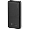 TECHMADE Power Bank 20000mAh, Batteria Portatile 10W con 2 Porte USB, Ingresso USB-C e Micro USB, Powerbank ad Alta Capacità per Smartphone, Tablet