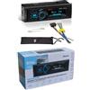 Generico KIT SET PER BOSS AUDIO SYSTEMS MR1308UABK, autoradio 1 din, digital media, ricevitore am/fm, stereo, aux/usb/mp3, con bluetooth, marino, per barca, gommone, nero, 1 pezzo + accessori omaggio