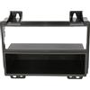 Audioproject A172 - Cover per radio compatibile con Ford Fiesta Fusion dal 5/2002 - 7/2005 con vano portaoggetti, colore: Nero