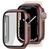 OcioDual Custodia Protettiva Compatibile con Apple Watch Series 8/7 (45 mm) I Protezione Completa Ultra Sottile, Resistente ai Graffi e alle Cadute-Oro Rosa
