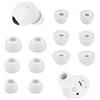 UOWGA Set di 6 gommini di ricambio in silicone per Samsung Galaxy Buds 2 Pro, S/M/L, colore bianco