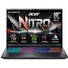 Acer Nitro 18 AI Gaming, Ryzen AI 9 365, RTX 5060 8GB, 32GB DDR5, 1TB SSD | Display 18 WQXGA 165Hz, NPU 50 TOPS, USB4, Wi-Fi 6E, Tastiera QWERTY ITA RGB, Windows 11, Copilot+ PC, Garanzia Italia