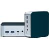 BENIRROS Mini PC Ryzen 5 7430U (Max 4.3GHz) 32GB DDR4 RAM 1TB SSD Doppio schermo 4K | Win 11 Pro/Wi-Fi 6/BT 5.0/HDMI/RJ45 LAN 2.5G/DP 1.2/USB/DC Jack, Computer desktop per ufficio e casa