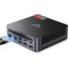 NiPoGi AM21 Mini PC ΑΜD Ryzen 9 6900HX (8C/16T, Biz a 4,9 GHz), Mini computer 16 GB DDR5 4800 MHz + 512 GB NVMe PCIe3.0 SSD,WiFi6/BT5.2/Triple Display Desktop PC 4K@60Hz/HDMI + Type-C