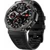 Havinti Sekoda Gps Smartwatch Orologio Sportivo Bluetooth per (Nero) | Navigazione satellitare, chiamate al polso, schermo AMOLED, NFC, altimetro barometro e bussola, cinque colori