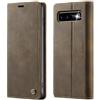 owlhold Cover per Samsung Galaxy S10 Plus Custodia Galaxy S10 Plus Premium Pelle PU Portafoglio Flip Libro [Antiurto] [Blocco RFID] [Cavalletto] [Carta Fessura] Custodia per Samsung S10 Plus - Caffè