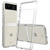 Verco Cover per Motorola Razr 40, Ultra Sottile, Trasparente | Custodia per Telefono Pieghevole, Ingiallimento Ridotto, Protezione Fotocamera, Retro Antigraffio