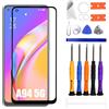 VUXYIT Compatibile con Oppo A94 5G / Realme 8 4G / Reno5 Lite Display Vetro Frontale Replacement Set + OCA (No LCD Screen and Touch Digitizer)