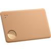 Life360 Slim - Localizzatore e tracker Bluetooth per portafogli, etichette di bagagli, passaporti e altro. Compatibile con iOS e Android. Trova telefono. Pacchetto da 1 (Dune)
