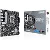 ASUS PRIME B760M-R D4, Scheda Madre Intel mATX, Slot DDR4, Nera | LGA 1700, PCIe 4.0, 2 M.2 slot, Ethernet Realtek 2.5Gb, HDMITM, SATA 6 Gbps, Porta USB Frontale 5Gbps, Aura Sync