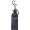 Calvin Klein Portachiavi da uomo con logo sollevato, FOBLV04D1357G, blu, taglia unica