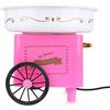 HUOLE Macchina per Zucchero Filato 500W Cotton Candy Machine,Stile Retrò, Ottimo Regalo per Feste di Compleanno, Festa dei Bambini e Natale,Candy Machine per il compleanno dei bambini,Rosso
