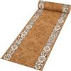 Mazovia Tappeto Passatoia Corridoio 100x600cm Crema Classico Retrò Anni 90 | Tappeto Passatoia per Cucina Lavanderia Camera da Letto Beige Antiscivolo Base in Gomma Facile da Pulire Venduto al Metro